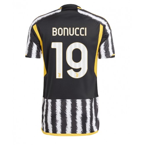 Fotbalové Dres Juventus Leonardo Bonucci #19 Domácí 2023-24 Krátký Rukáv
